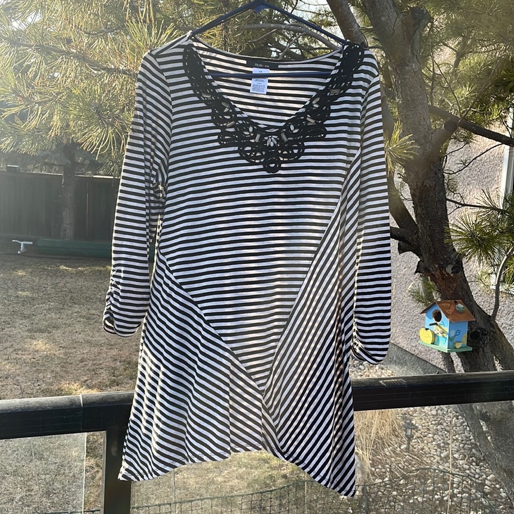 Women’s Style&Co 3/4 Sleeve Top